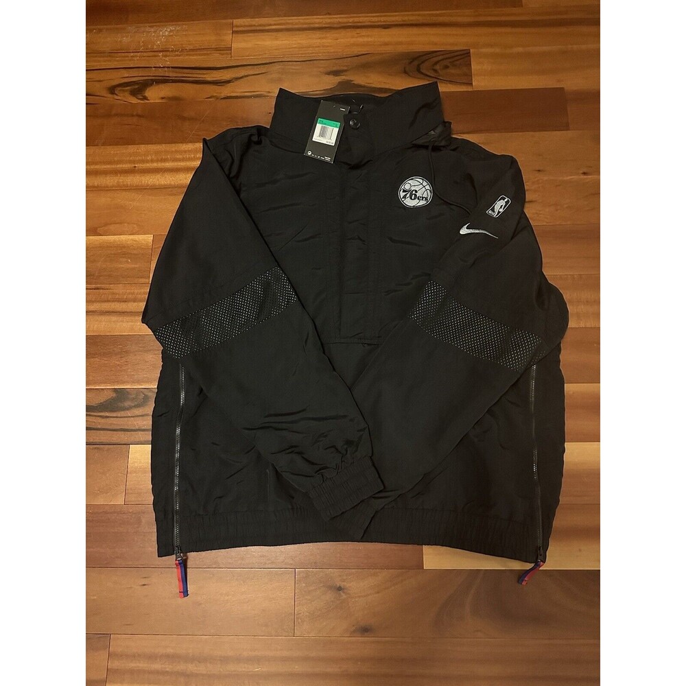 Nike Philadelphia 76ers Jacket 3/4 Button XL - Brand New